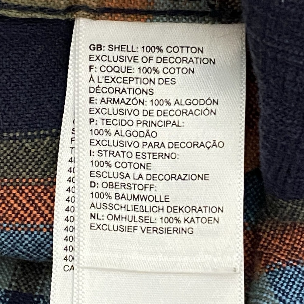 The North Face Shirt Mens Medium Plaid Hayden Pass Button Down Outdoors Hiking - Picture 11 of 13